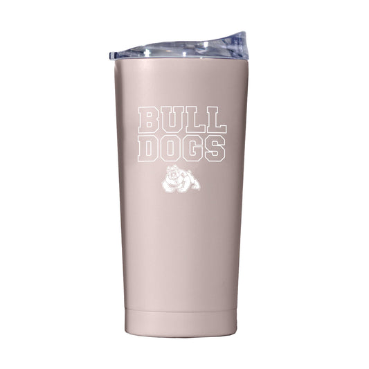 Fresno State 20oz Dusk Stencil Powder Coat Tumbler - Logo Brands - Flyclothing LLC