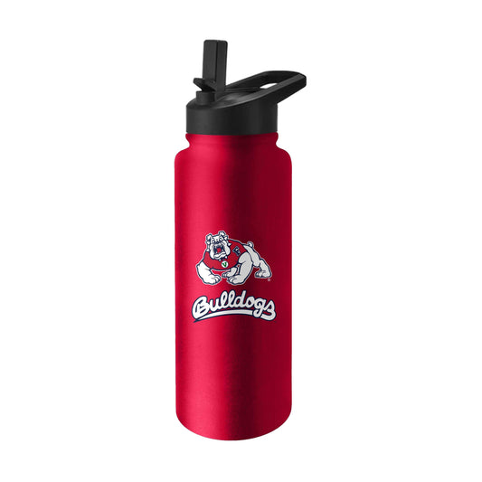 Fresno State 34oz Campus Color Stainless Quencher Bottle - Logo Brands - Flyclothing LLC