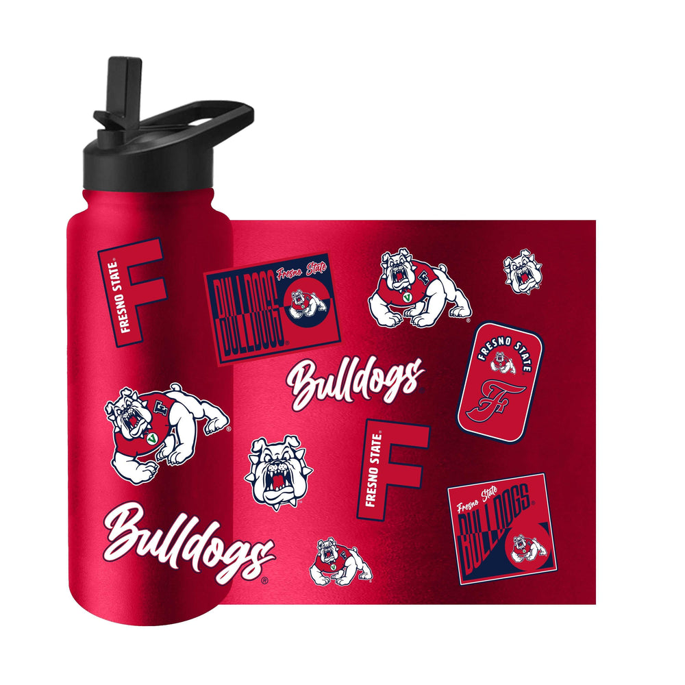 Fresno State 34oz Dreamweave Quencher Bottle - Logo Brands - Flyclothing LLC