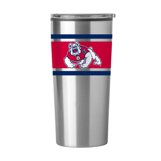 Fresno State Stripe 20 oz Fusion Tumbler - Logo Brands - Flyclothing LLC