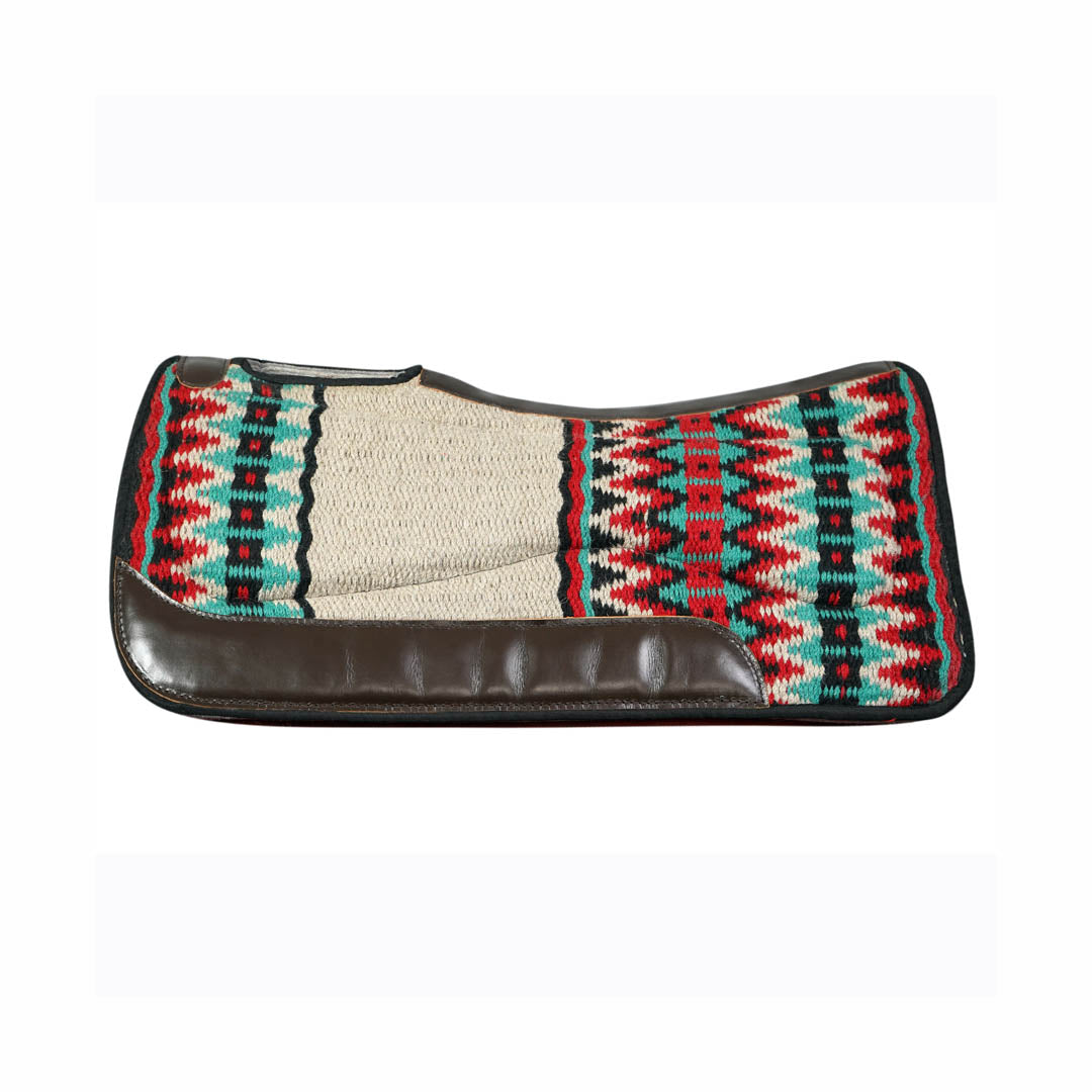 TuffRider Contoured Double Weave Western Saddle Pad- Cream - Breeches.com - Flyclothing LLC