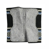 TuffRider Contoured Double Weave Western Saddle Pad- Black