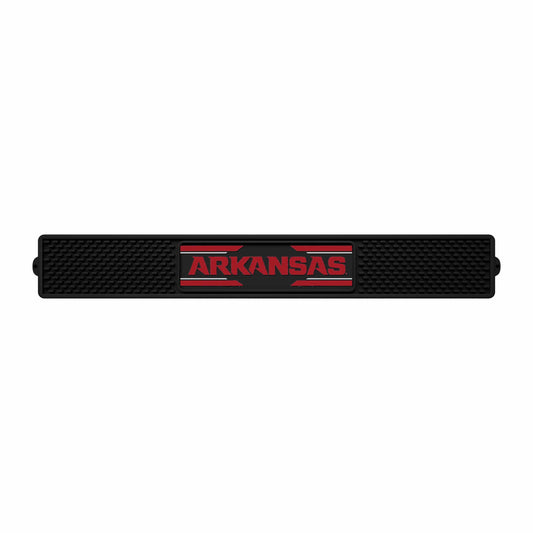 Arkansas Razorbacks Bar Drink Mat - 3.25in. x 24in. - Arkansas