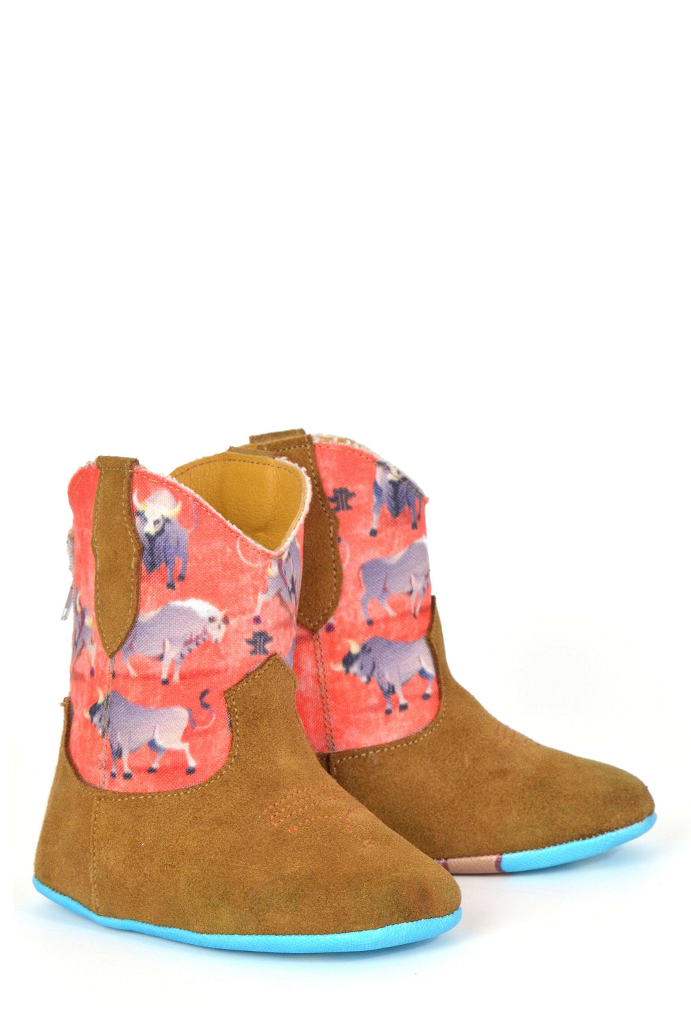 Tin Haul Infant Boys Brama O Rama Bull Headed Sole - TIN HAUL - Flyclothing LLC