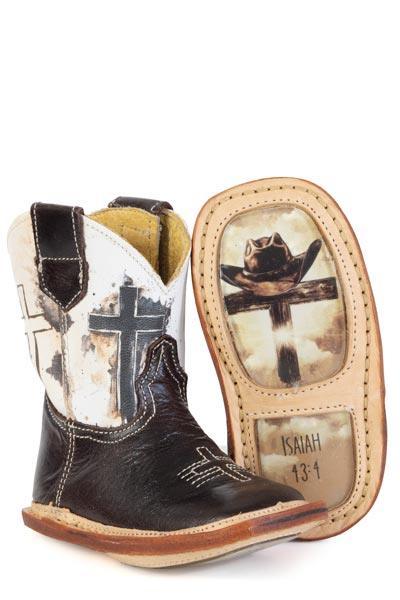 Infants Boys Church Cross Boots - Tin Haul - Flyclothing LLC