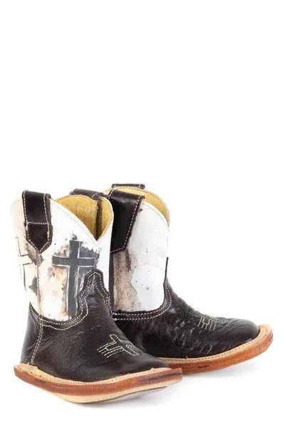 Infants Boys Church Cross Boots - Tin Haul - Flyclothing LLC
