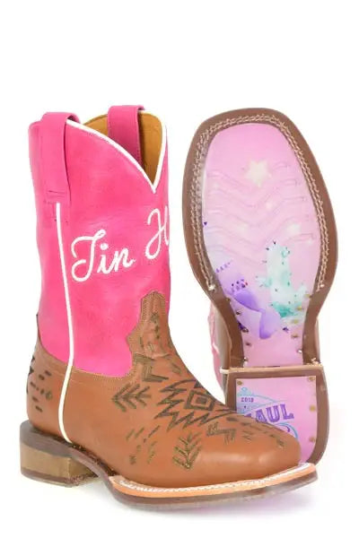Tin Haul Little Girls All Points West Tepee Sole - Tin Haul - Flyclothing LLC
