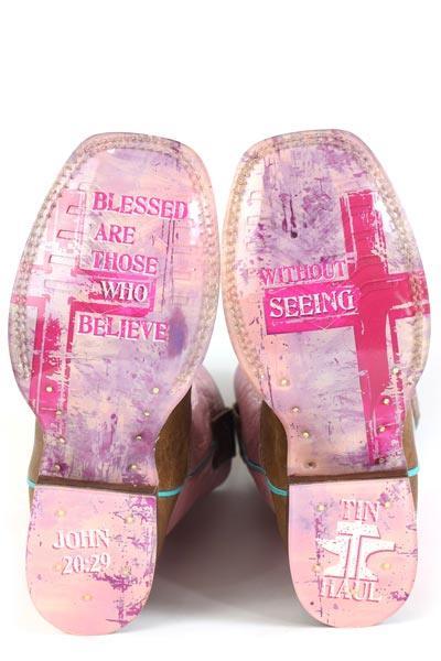 Tin Haul Little Kids Girls Angel Wings Boots - Tin Haul - Flyclothing LLC