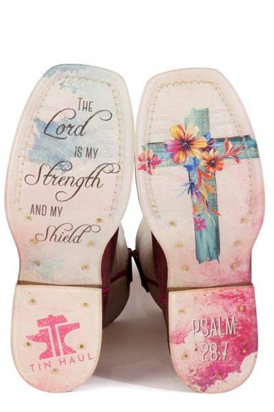 Little Girls Love Jesus Boots - Tin Haul - Flyclothing LLC