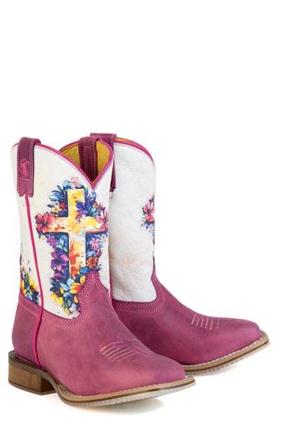 Little Girls Love Jesus Boots - Tin Haul - Flyclothing LLC