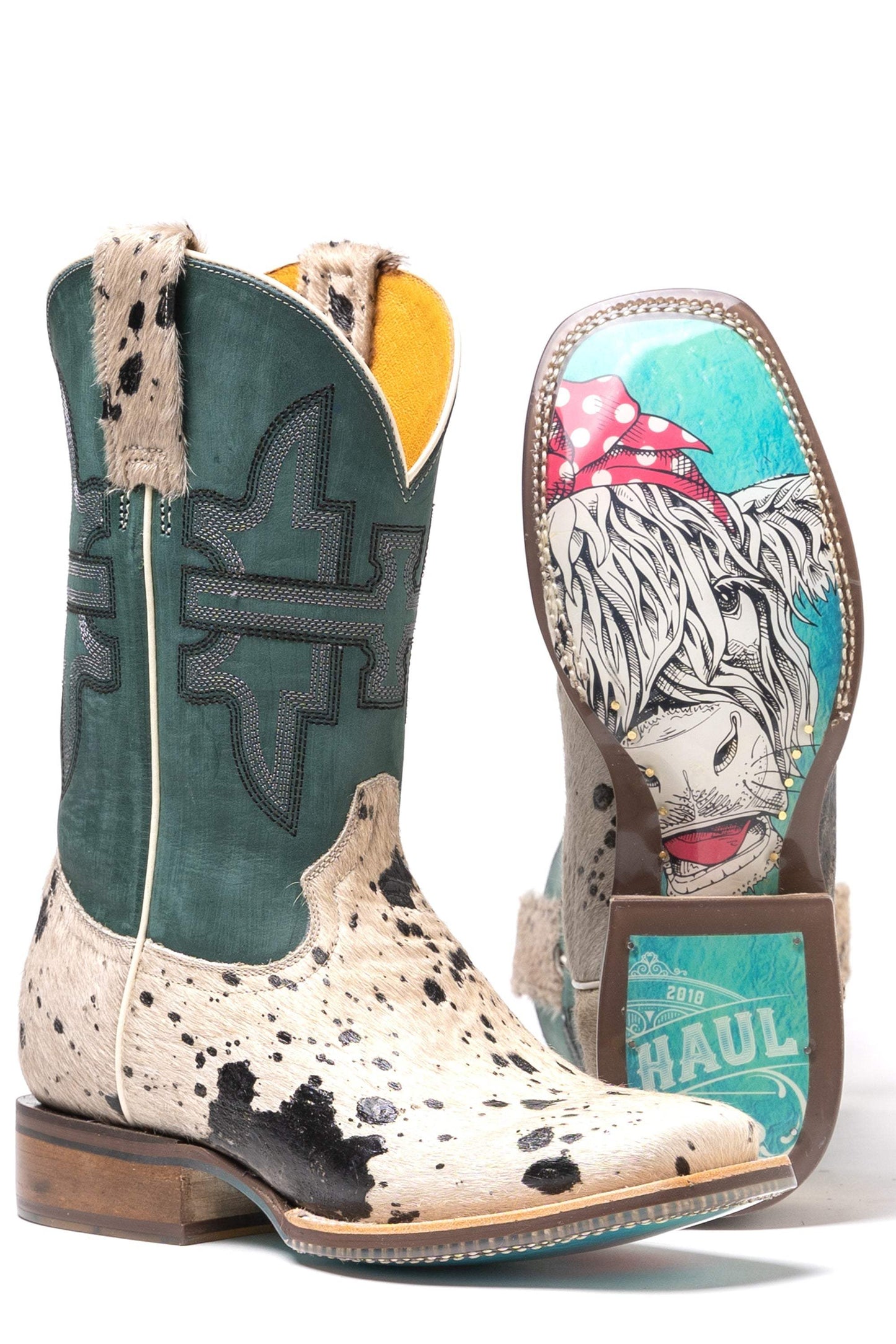 Tin Haul Womens Shaggy Spot With Priceless Sole - TIN HAUL - Flyclothing LLC