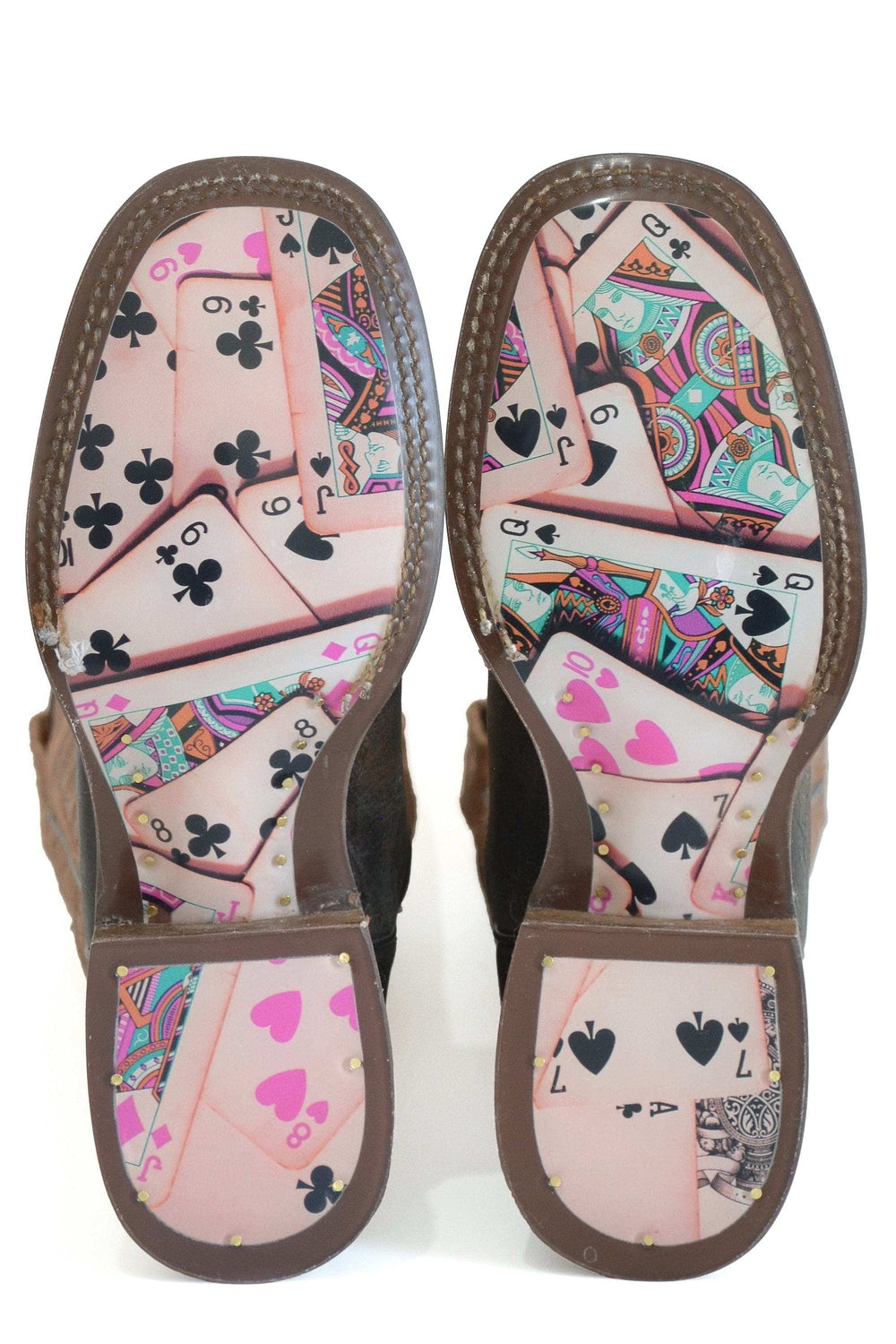 Tin Haul Womens Four Of A Kind With Pick A Card Sole - TIN HAUL - Flyclothing LLC