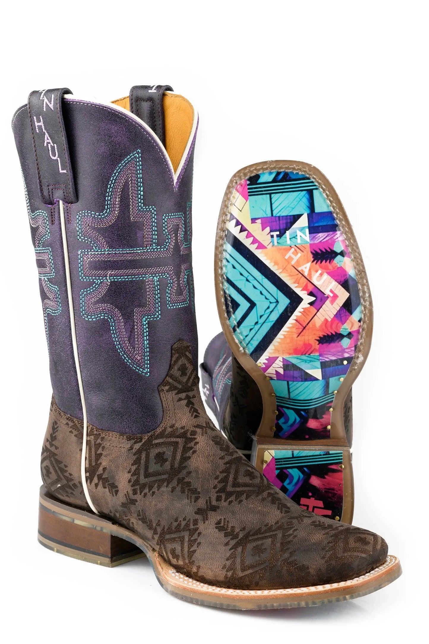 Tin Haul Womens Sizzling Aztec - Tin Haul - Flyclothing LLC