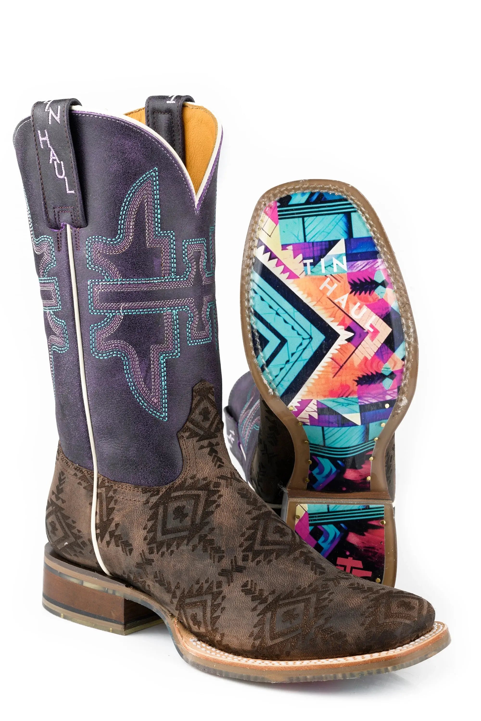 Tin Haul Womens Sizzling Aztec - Tin Haul - Flyclothing LLC