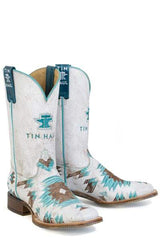Tin Haul Womens Twisted Aztection Boots - Tin Haul - Flyclothing LLC