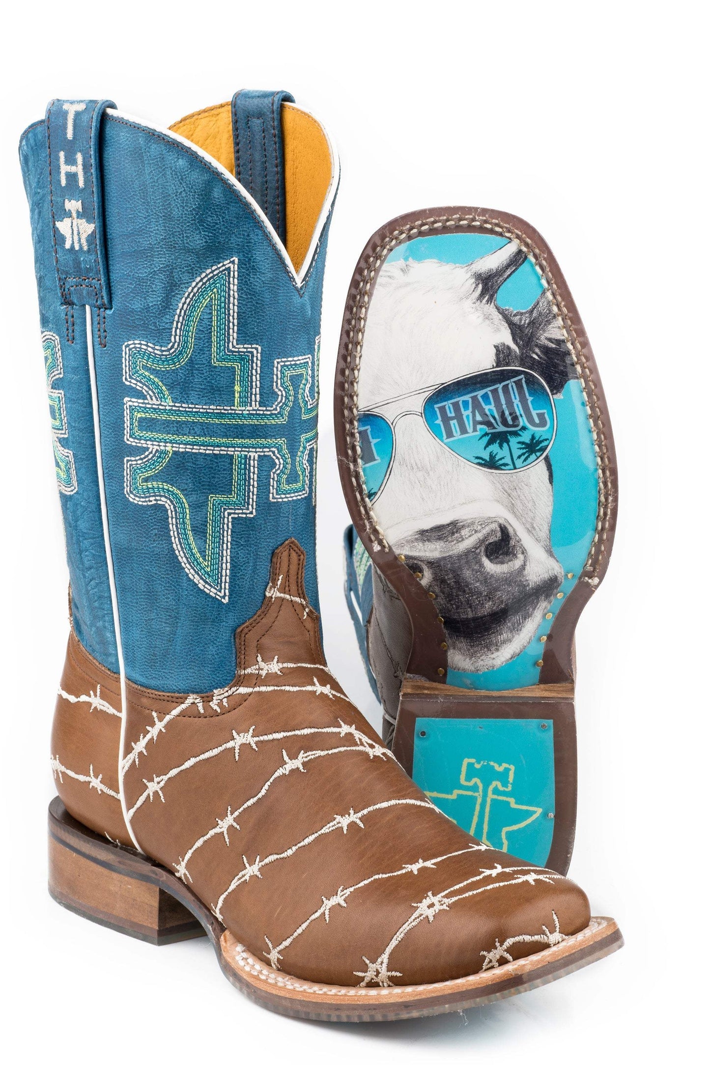 Tin Haul Womens Hands Off With Deja Moo Sole - TIN HAUL - Flyclothing LLC