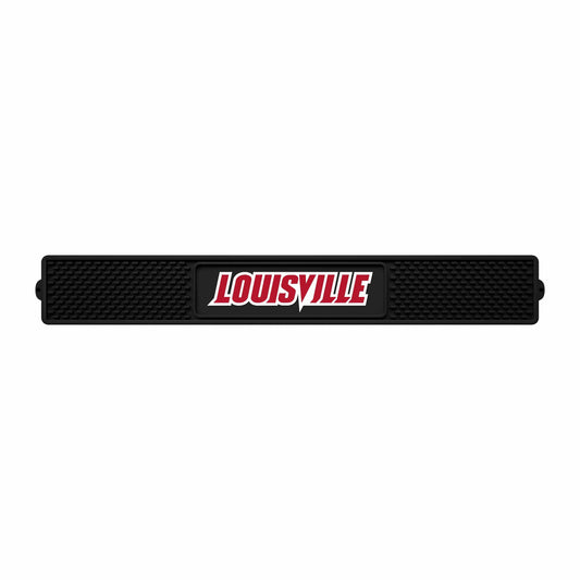 Louisville Cardinals Bar Drink Mat - 3.25in. x 24in. - Louisville