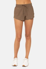 MONO B Drawcord Mini Shorts - Trendsi - Flyclothing LLC