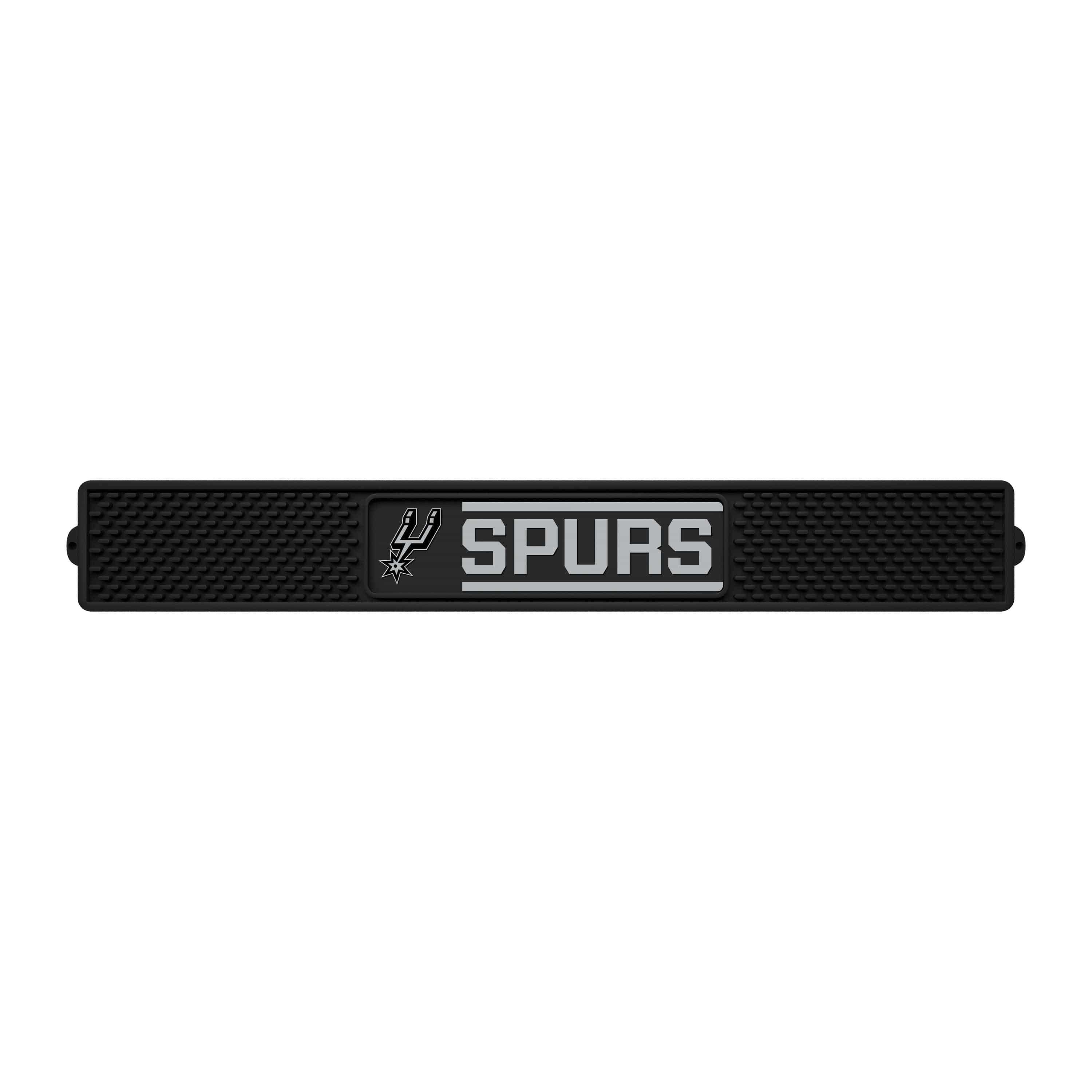 San Antonio Spurs Bar Drink Mat - 3.25in. x 24in. - San Antonio Spurs