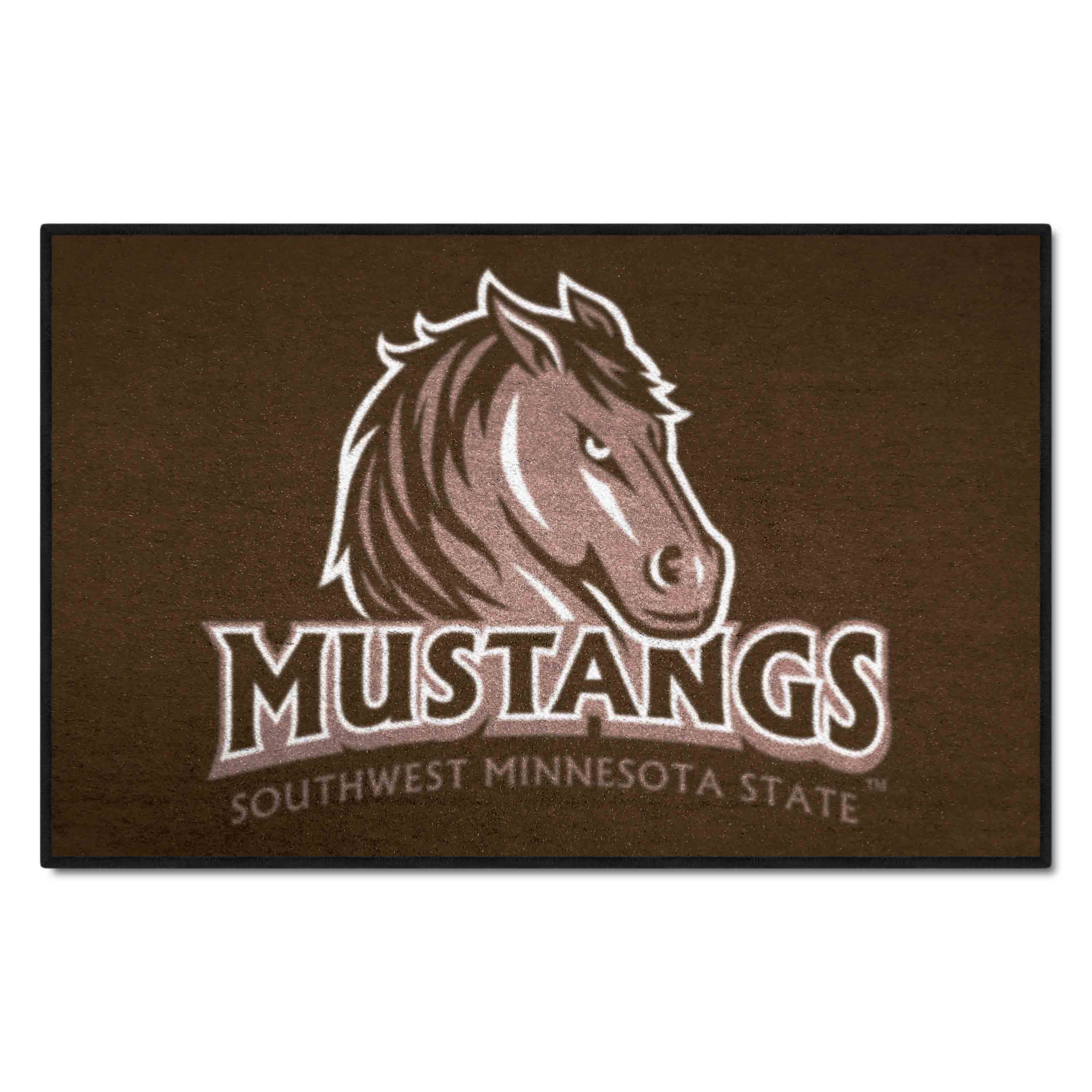 Southwest Minnesota State Mustangs Starter Mat Accent Rug - 19in. x 30in.