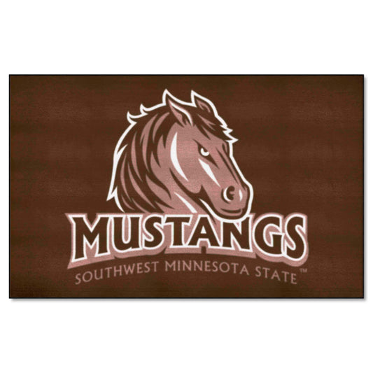 Southwest Minnesota State Mustangs Ulti-Mat Rug - 5ft. x 8ft.