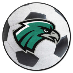 Northeastern State Riverhawks Soccer Ball Rug - 27in. Diameter - Northeastern State