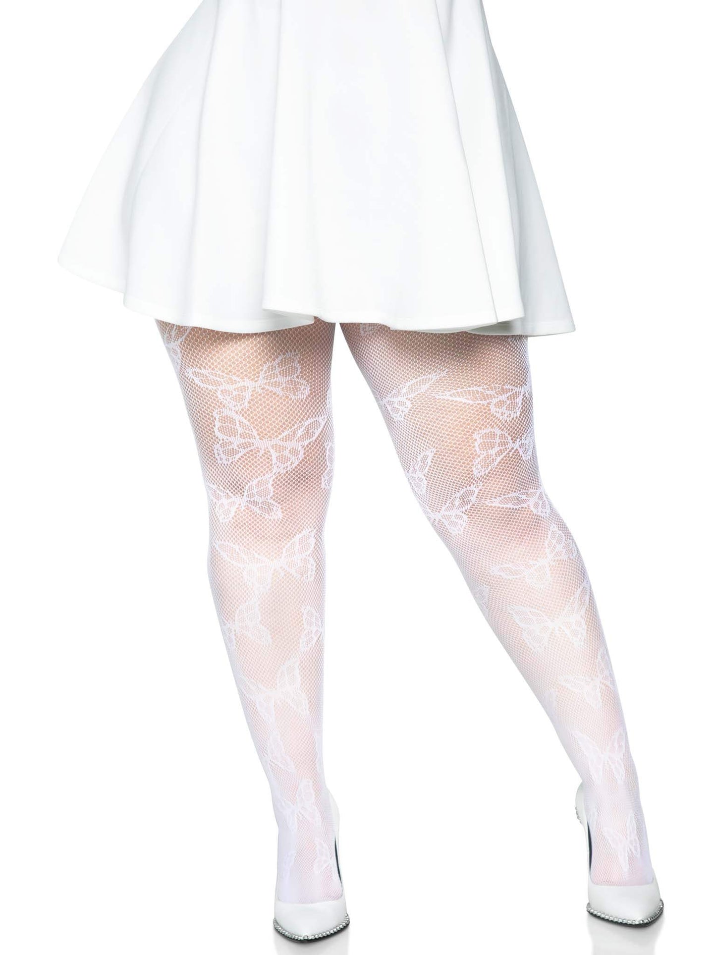 Butterfly Fishnet Tights