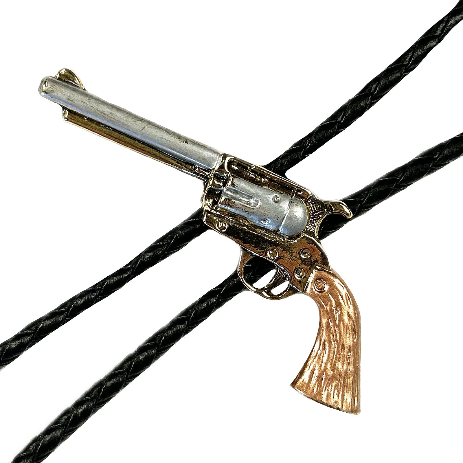 Rockmount Ranch Wear Tri-Color Six-Shooter Pistol Western Bolo Tie - Rockmount Clothing - Flyclothing LLC