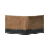 Contrast Bifold Men's Wallet - Classy Leather Bags - Flyclothing LLC