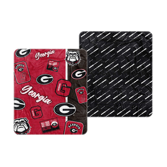Georgia Dream Weave Throw 50x60 - Logo Brands - Flyclothing LLC