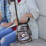 Georgia Gameday Clear Crossbody - Logo Brands - Flyclothing LLC