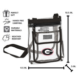 Georgia Gameday Clear Crossbody - Logo Brands - Flyclothing LLC