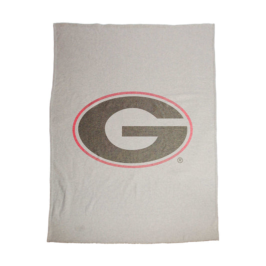 Georgia Oversized Logo Sublimated Sweatshirt Blanket - Logo Brands - Flyclothing LLC