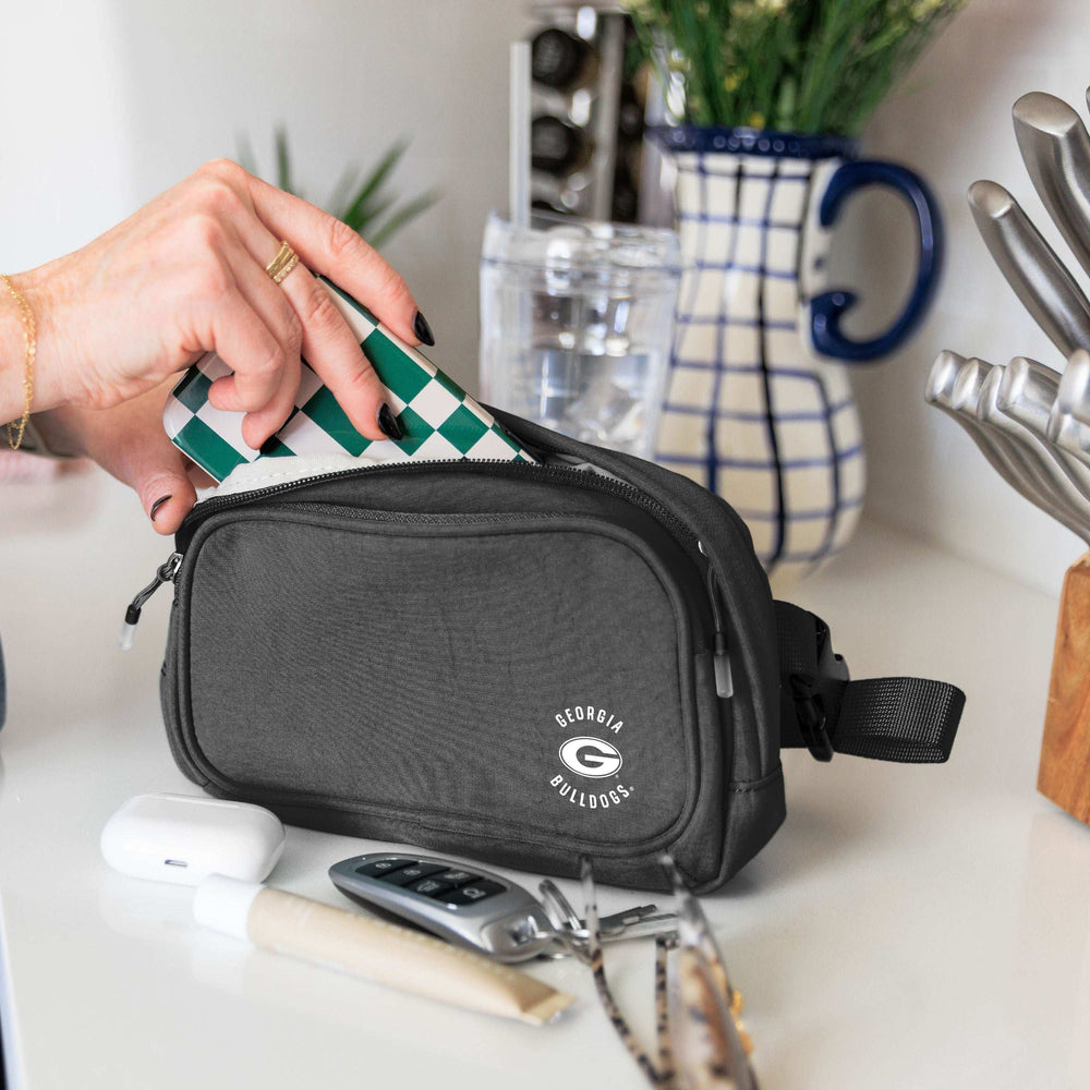 Georgia Black Everyday Belt Bag - Logo Brands - Flyclothing LLC