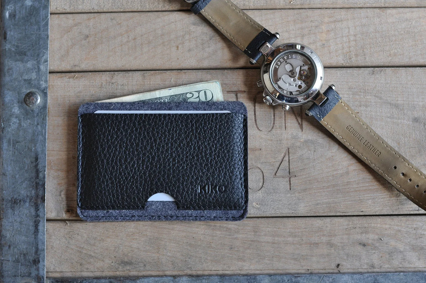 Combo Card Case - Kiko Leather - Flyclothing LLC