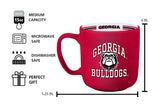 Georgia 15oz Stripe Mug - Logo Brands - Flyclothing LLC