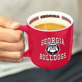 Georgia 15oz Stripe Mug - Logo Brands - Flyclothing LLC