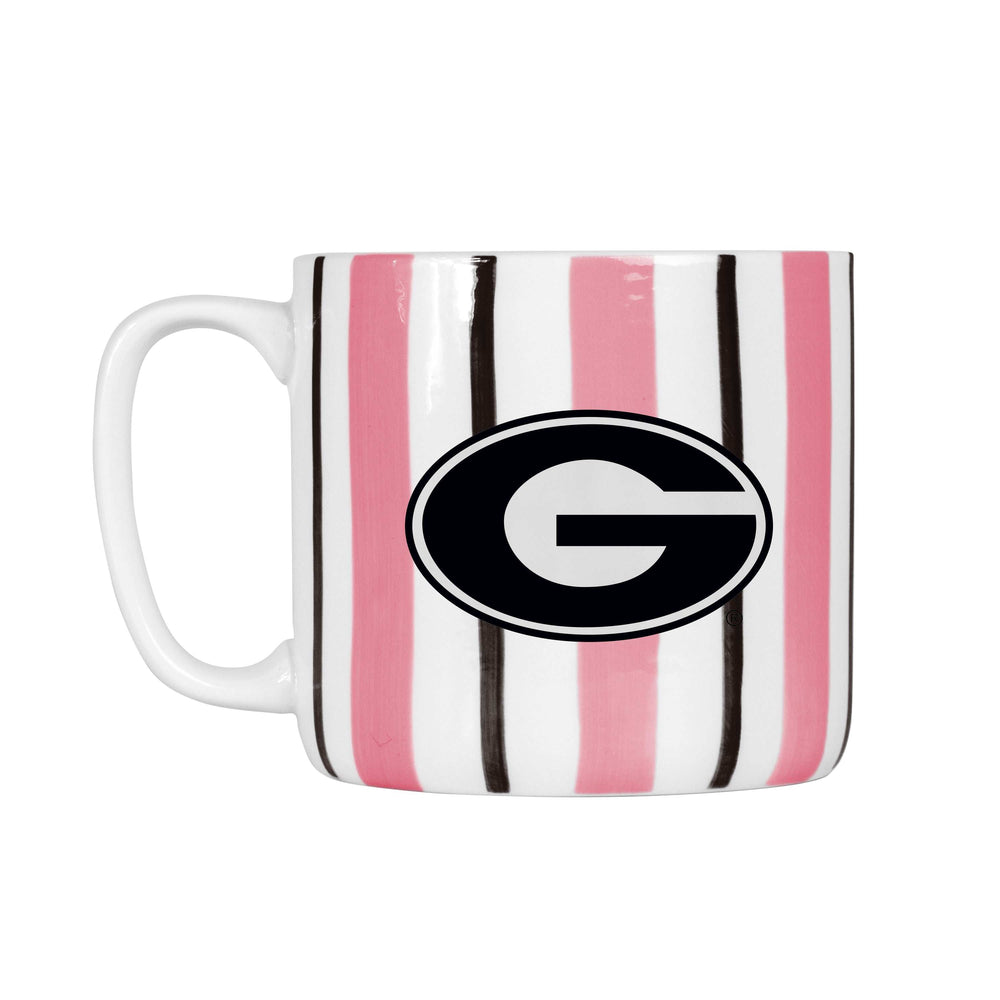 Georgia 16oz Brushstroke Stripe Mug - Logo Brands - Flyclothing LLC