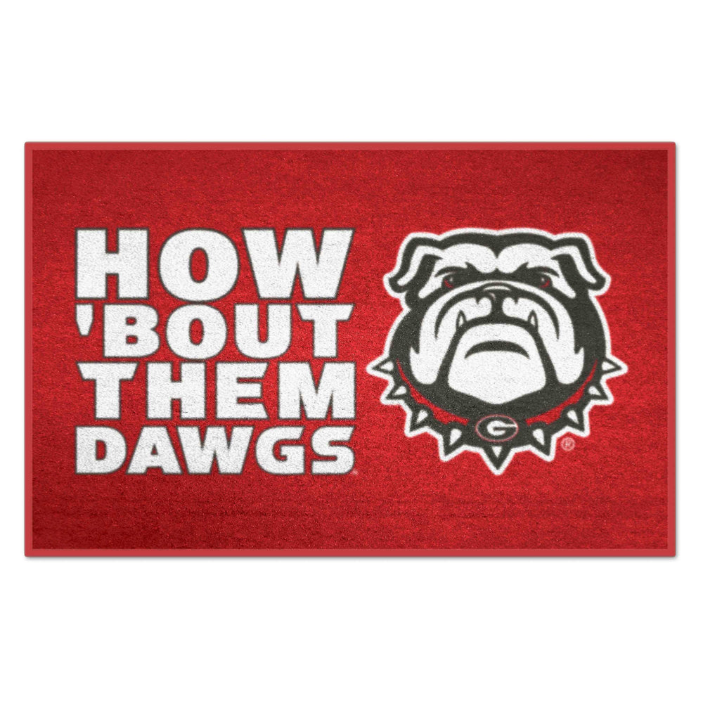 University of Georgia Starter Mat - Slogan - Logo Brands - Flyclothing LLC
