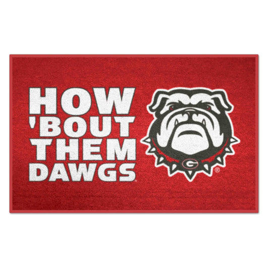 University of Georgia Starter Mat - Slogan - Logo Brands - Flyclothing LLC