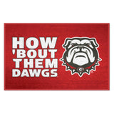 University of Georgia Starter Mat - Slogan - Logo Brands - Flyclothing LLC