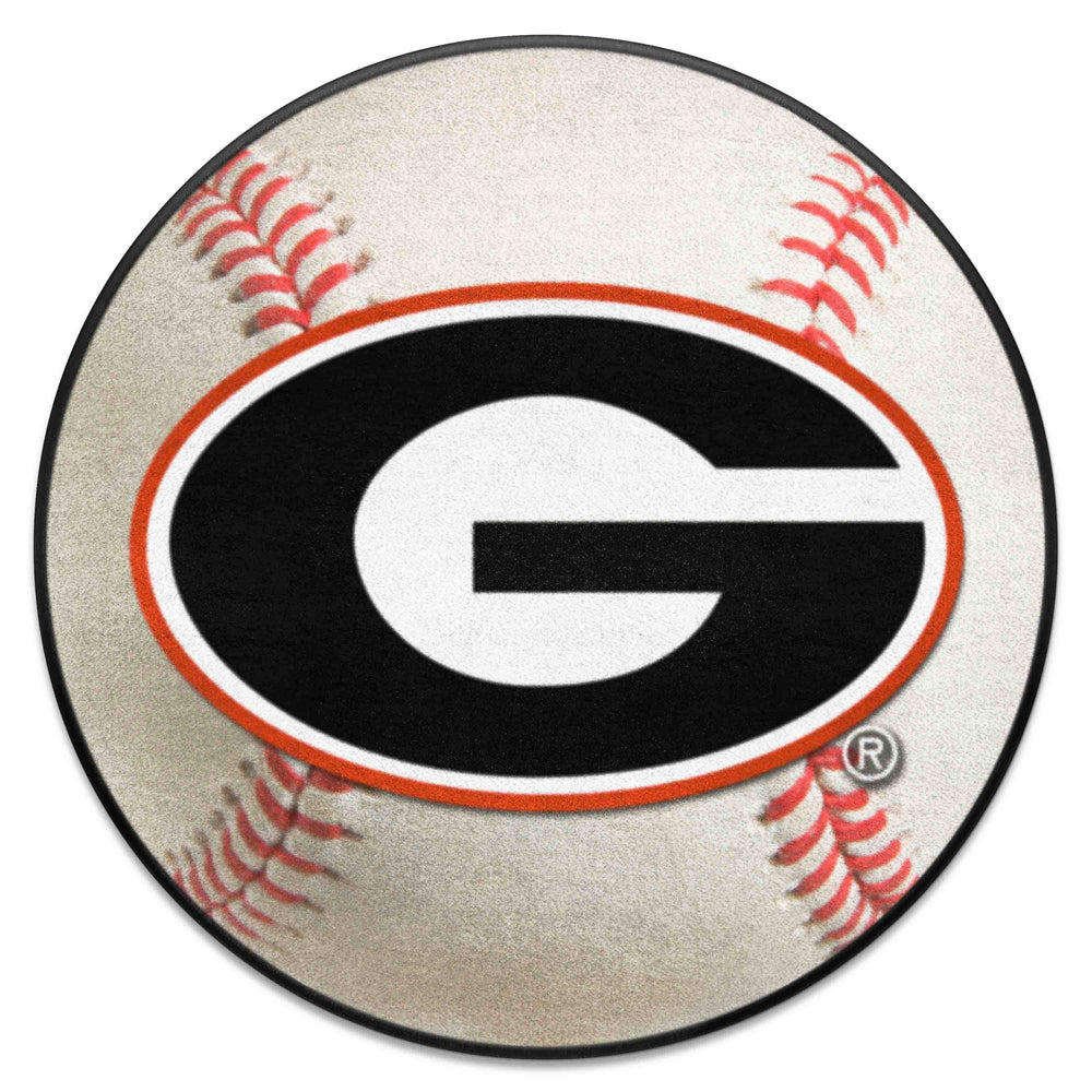 University of Georgia Baseball Mat - Logo Brands - Flyclothing LLC