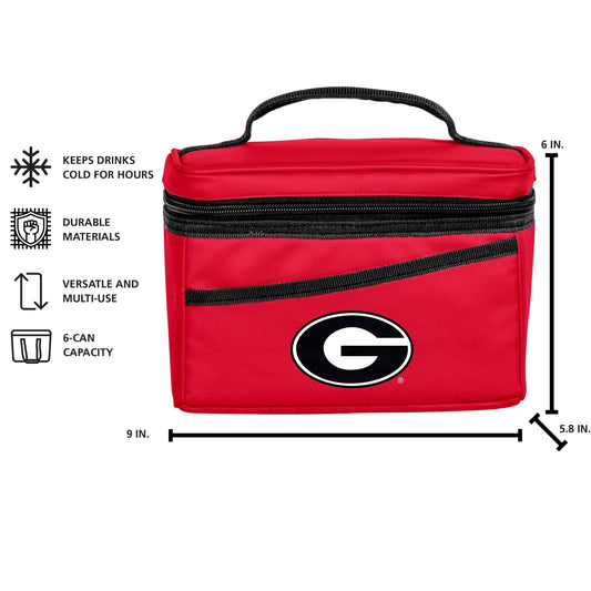 Georgia 6 Can Flex Cooler - Logo Brands - Flyclothing LLC
