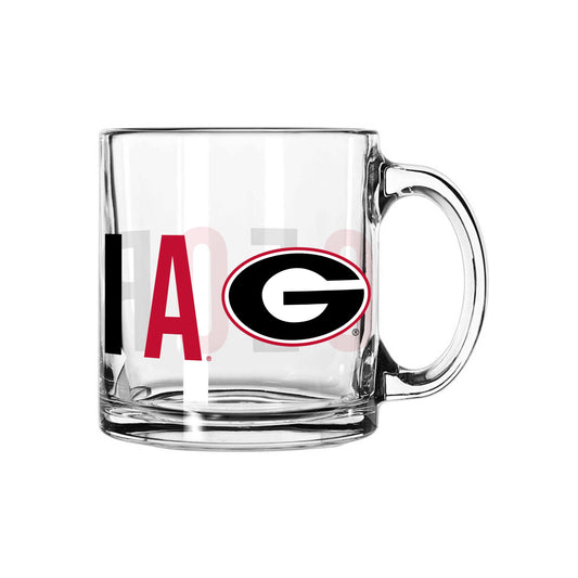 Georgia 13oz Overtime Glass Mug - Logo Brands - Flyclothing LLC