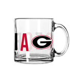 Georgia 13oz Overtime Glass Mug - Logo Brands - Flyclothing LLC