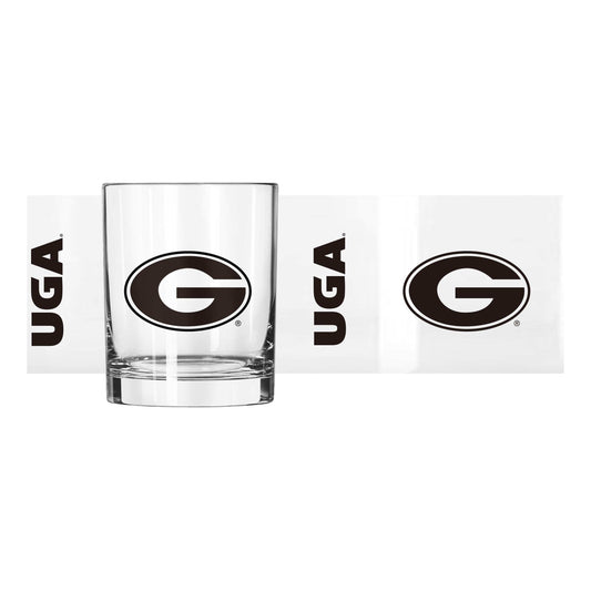 Georgia 14oz Gameday Rocks Glass - Logo Brands - Flyclothing LLC