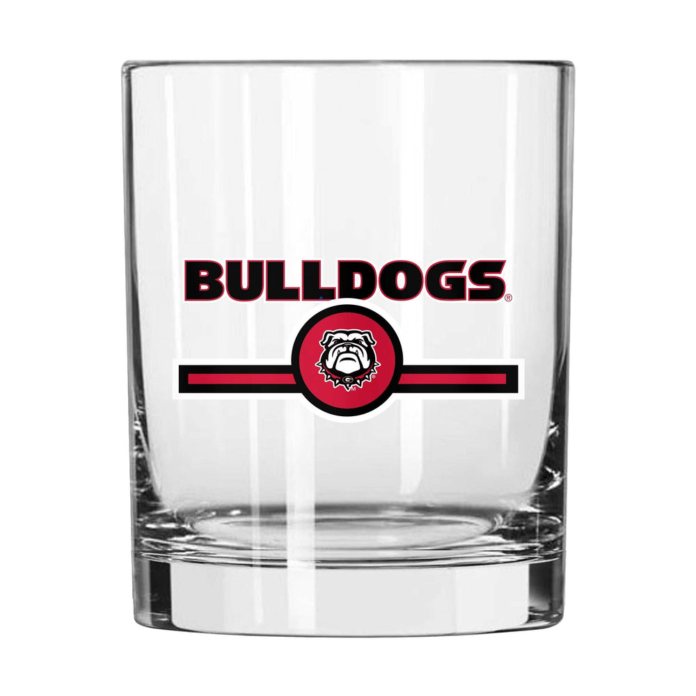 Georgia 14oz Letterman Rocks Glass - Logo Brands - Flyclothing LLC