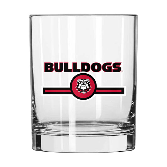 Georgia 14oz Letterman Rocks Glass - Logo Brands - Flyclothing LLC