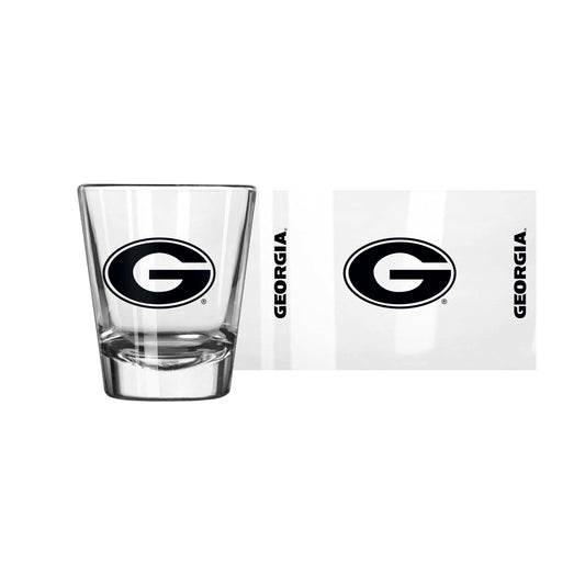 Georgia 2oz Gameday Shot Glass - Logo Brands - Flyclothing LLC