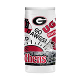 Georgia 12oz Native Powder Coat Slim Can Coolie - Logo Brands - Flyclothing LLC